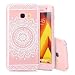 Produktbild Galaxy A5 2017 Hülle, [Crystal Clear] Mandala Muster Ultra Dünn Weiche TPU Silikon Transparent Handytasche HandyHülle Etui Schale Schutzhülle Case Cover für Samsung Galaxy A5 2017, Weiße