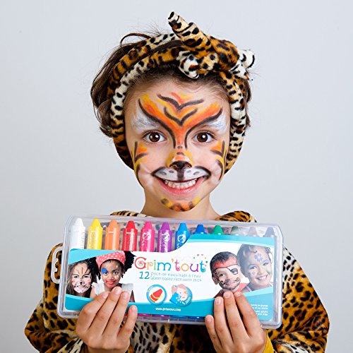Grim'tout - GT41883 - Boîte DE 12 Sticks De Maquillage