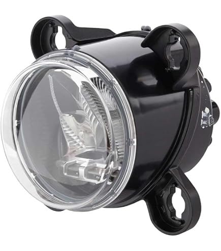 HELLA 1N0 011 988-061 LED-Fendinebbia, 90mm Performance L4060, 24/12V, rotondo, Montaggio, interno, Lente diffusore cristallina, colore diffusore luce cristallino, Spina FEP, Dx