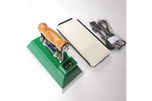 VIOLK Snooker Accessories, 243mm Billiards Table Cloth Iron, Pool Table Brush Cleaner Kit, Adjustable Temperature Snooker Table Iron, for Billiard Games Room, Playroom Clubs, Playroom Room