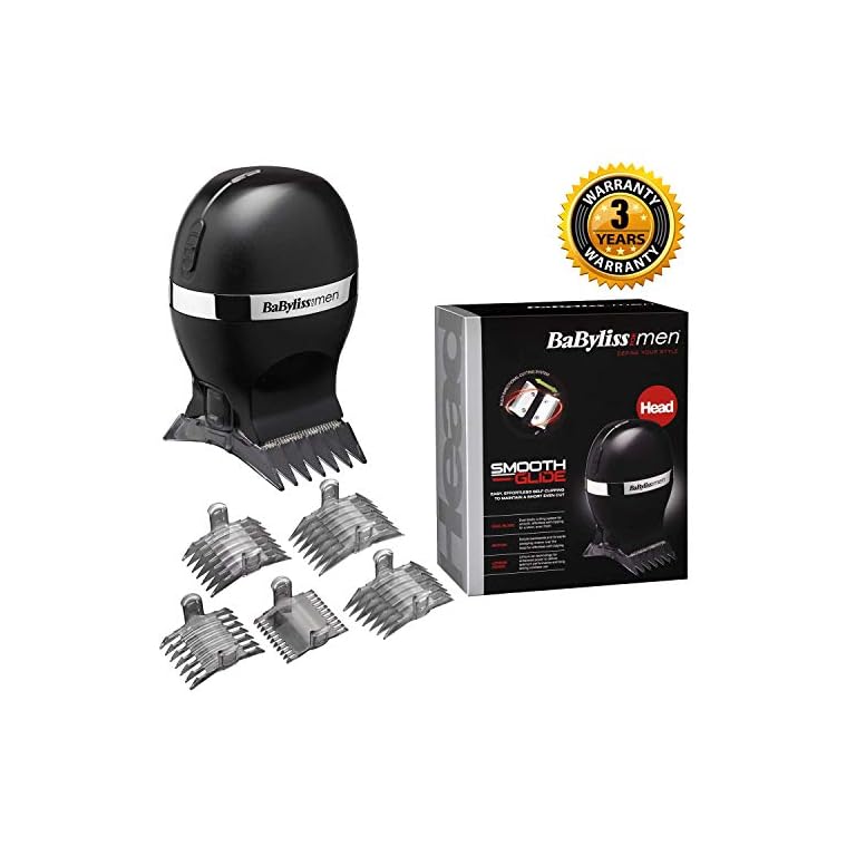 BaByliss Smooth Glide Dual Blade Cutting System Clipper For Men 7575U