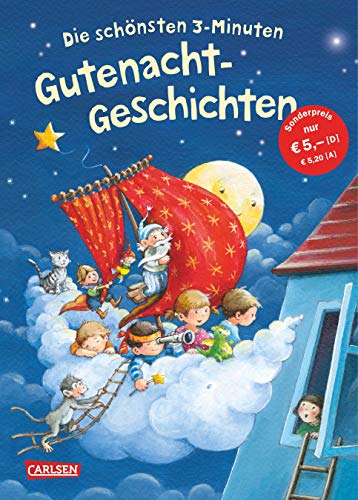 Die schönsten 3 Minuten Gutenacht-Geschichten: Sammelband € 5,-