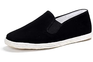 Lazutom Old Beijing Martial Art Kung Fu Tai Chi Cotton Sole Canvas Shoes