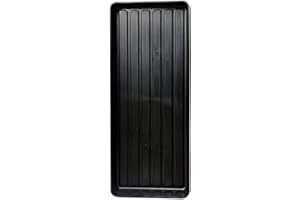 e Dukan 98cm Large Plastic Grow Bag Trays for Garden Plant Pots, Propagation & Seedling Trays – Heavy Duty Waterproof Drip Tray for Indoor Outdoor Gardening, Greenhouse & Hydroponic Use (1)