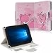 Produktbild NAUC Schutz Hülle für 10-10.1 Zoll Tablet Tasche Schutzhülle Case Cover Bag, Motiv:Motiv 1, Tablet Modell für:ARCHOS 101c Platinum