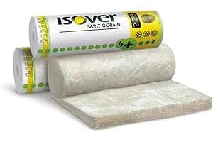 ISOVER PAR 4+ / GOLD 4+ LANA DI VETRO ISOLAMENTO TERMICO ACUSTICO PARETI SOFFITTO (PAR GOLD 4+ 70 MM)