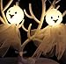 Produktbild Gwill Ghost Lichter String 1,5 M / 59,06 Zoll 10 Lampen Skeleton Ghost Elf Grimasse Lichterketten mit LED Batteriehalter für Halloween Party Festivals