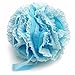 Westeng 2pcs Bath Scrubber Bath Shower Puff Soft Mesh Bath Shower Sponge Ball with Lace Loop