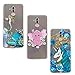 Price comparison product image 3XHuawei Mate 20 Lite Soft Clear Case, KANTAS Silicone Back Cover Rubber Gel Case Transparent TPU Bumper Ultra Slim Case for Huawei Mate 20 Lite, Mermaid/Pink Cute Elephant/Elegant Blue Rose Unicorn