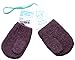 Baby Girls Mauve 100% Cashmere Mittens (Medium 12 to 18 months)