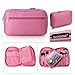Hotrose Timed Promotion Multifunctional Makeup Brush Zipper High Quality Cosmetic Case for Travel & Home Use(pink)