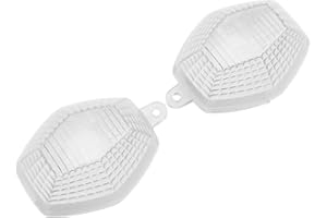 AKOZON Kierunkowskaz Motocykla, Lampka Sygnalizacyjna Wskaźnik Obiektywu Pokrywa Lampy Zamiennik dla SUZUKI GSX 650F 2008-2011Black 2008-2011 dla SV 650 N S 2003-2016 DL V-Strom 2004-2011 (Przezroczysty)