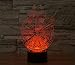 Produktbild SmartEra 3D optische Täuschung Star Wars Serie, Millennium Falcon Modell, 7 Farbwechsel USB Touch Taste LED Schreibtisch Tabellen Licht Lampe
