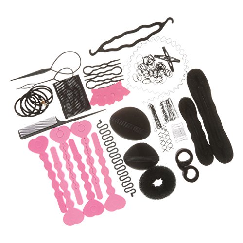 Set Twist Geflecht Pferdeschwanz Werkzeugzubehör Brötchenhersteller Haar-Styling-Clip