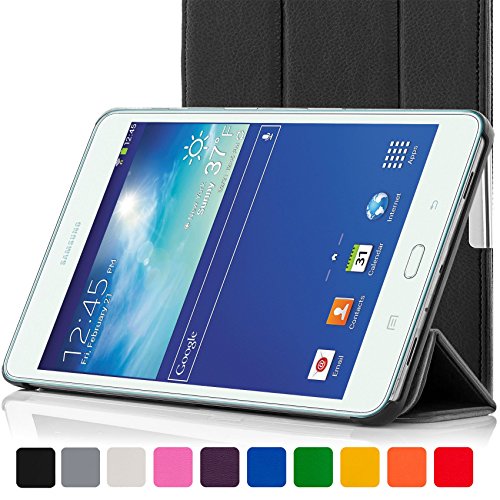 Forefront Cases® Samsung Galaxy Tab E Lite 7.0 SM-T113 Leder Hülle Schutzhülle Tasche Smart Case Cover Stand - Rundum-Geräteschutz und intelligente Auto Schlaf / Wach Funktion