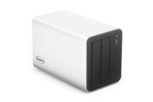TERRAMASTER F2-425 Plus NAS-lagring – 2Bay Intel N150 Quad-Core CPU