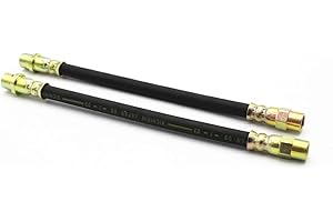 TAKPART Lot de 2 tuyaux de frein - Câble de frein arrière gauche et droite - Pour série 3 E36 34321153743, 34321159524, 34326755636