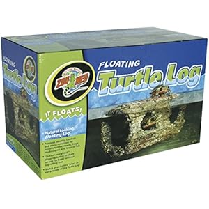 Zoo Med TA-40E Floating Turtle Log, schwimmendes Versteck für Wasserschildkröten, Amphibien