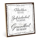 shabby bilderrahmen groß Das Schild ist aus 10 mm dicker, stabiler MDF-Holz-Platte gefertigt. Es hebt sich damit deutlich von vielen anderen dünnen Produktionen ab. Denn es ist viel dicker als ein übliches Pappschild, Emaille-Schild,Metall-Schild oder Blech-Schild) mit foliertem Print und braucht keinen Rahmen wie ein Poster, Plakat, Print oder Kunstdruck.