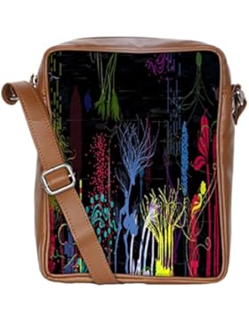 Snoogg , Damen Umhängetasche mehrfarbig multi