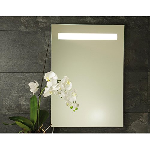 B-WARE Wandspiegel Badspiegel LED/Neon Badezimmerspiegel Wand Spiegel Ambiente-Light 50 x 70 cm