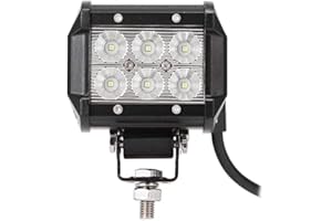 GREENMIGO ALPHA DIMA Phare de Travail LED 18W IP67 Offroad Lampe de Travail LED 12V 24V