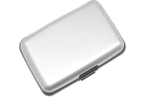 Rohans Aluminium Credit Card Holder Wallet CASE Purse Metal Business Card Protector UK