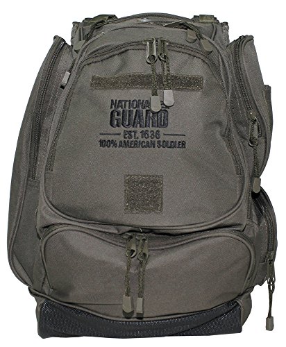 Preisvergleich Produktbild US Rucksack, "NATIONAL GUARD", oliv, Nylon