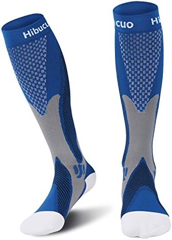 Compression Socks for Men &amp; Women, BEST Graduated Athletic Fit for Running, Nurses, Shin Splints, Flight Travel, &amp; Maternity Pregnancy. Boost Stamina, Circulation, &amp; Recovery (1 Pair)