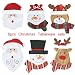 Produktbild Weihnachten Besteckhalter, Besteck-Sets, Serviettentasche, Weihnachten Besteckhalterset, Sankt-Klage Weihnachtsdeko, Taschen für Messer & Gabel, Weihnachten Dekoration- 6 Stücke
