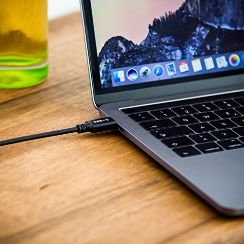 USB C zu DisplayPort Kabel 2m (4K@60Hz) – InfiniTools – USB 3.1 (Thunderbolt 3 kompatibel) , 2 Meter Länge – USB Type C auf DP, für MacBook Pro 2016 Macbook 12 Zoll, Samsung Galaxy S8, ChromeBook Pixel,… - 2