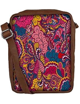 Snoogg , Damen Umhängetasche mehrfarbig multi