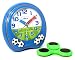 Produktbild Atlanta Kinderwecker Analog Blau + Finger Spinner - 1719-5 FID