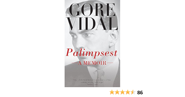 Palimpsest A Memoir Amazon De Vidal Gore Fremdsprachige Bucher