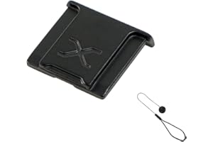 NIYI 1 x Kamera-Blitzschuh-Abdeckung aus Aluminiumlegierung, für Fujifilm Fuji Kamera, schwarz.