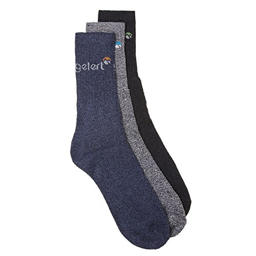 Gelert 3 Pack Boot Homme Chaussettes Multicolore