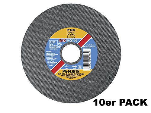 Bosch Trennnscheiben 125 x 1 mm Inox 10 Stück in Box