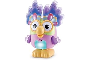 VTech - ¡Baila con Charlatán! Mascota Electrónica de Bluey, Juguete Niños +3 Años, Loro Parlanchín Que Graba y Repite Tu Voz, Juego de Memoria con Luces, Música y Baile, Versión ESP