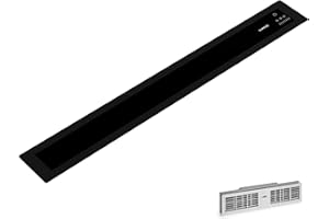 Klarstein Brisa Cooker Hood - A+ Energy Efficient, 710 M³/H Air Flow, Quiet 42-66 dB, Automatic Flip-Open, Touch Control, Led Lighting, Stainless Steel, Space-Saving Design