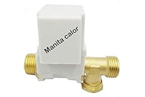 Manita Calor Elettrovalvola Ø 1/2" per centralina TK8 Ricambio Universale per Pannello Solare Termico