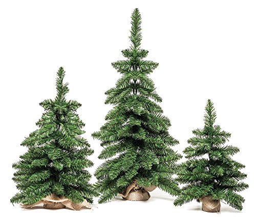 Preisvergleich Produktbild LIBERAONLINE Weihnachtsbaum Lichterbaum Kiefer Timmy 60 cm Super Dicht # agn17