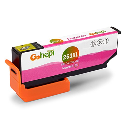 Gohepi 26XL Kompatibel für Tintenpatronen Epson 26XL 26, 2 Schwarz/Blau/Rot/Gelb 5er-Pack Arbeiten mit Epson XP-820 XP-610 XP-520 XP-510 XP-625 XP-700 XP-600 XP-615 XP-800 XP-620 XP-720 XP-710 XP-605 XP-810 Patronen - 7