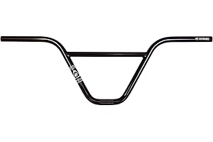 EB EASTERN BIKES Guidon de la série Eastern Bikes Atom, construction en Chromoly 100% léger (Noir Brillant, 9.5")