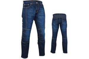 ARISTA Pantalon DE Moto Vaquero Kevlar Denim