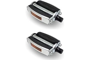cyclingcolors 2x pedale vintage M14 x 125 ciclomotore bici moto compatibile con Solex 3800 MBK 51 Peugeot 103