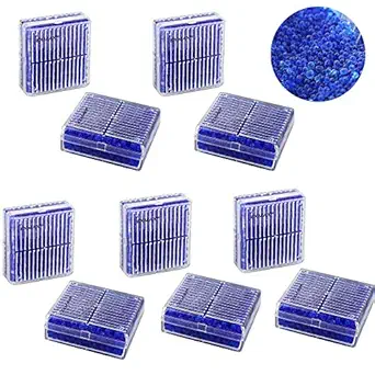 EXMAX Functional Reusable Silica Gel Desiccant Humidity Moisture Absorb Box Dryer Camera Microscopes Telescopes - 10 Pack
