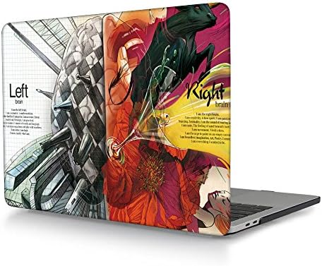 MacBook Pro 13 Case 2016 &amp; 2017,Ultra Slim Plastic Hard Case Shell for MacBook Pro 13" Model: A1706/A1708 (NEWEST VERSION, with or w/out TouchBar, Release October 2016),Bullfight Brain
