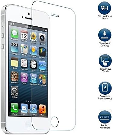 GAPlus® Premium Quality Tempered Glass Film Screen Protector For Apple iPhone 5 / 5S