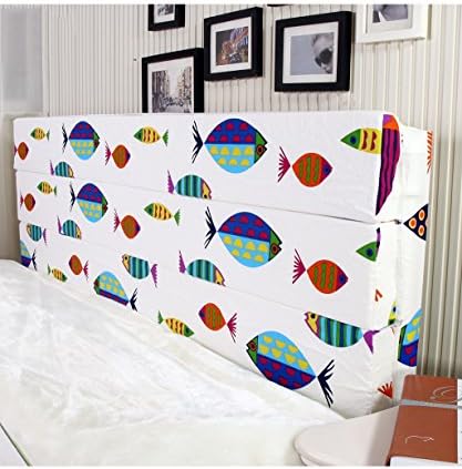 LIANGJUN Fine Linen Support Bedside Cushion Sponge Large Bed Head Pillow- Twin Size/Full Size/Queen Size/King Size- Versatile -10 Patterns Bedding Accessories ( Color : #7 , Size : 120*8*50cm )