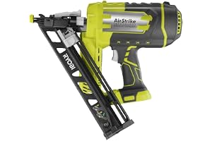 RYOBI 18 V ONE+ sladdlös spik R15GN18-0 (nageltyp 1,8 mm, magasinkapacitet på 105 spikar, 33–35° magasinvinkel, inkl. 100 x v